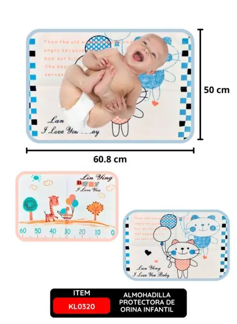 Almohadilla Protectora de Orina Infantil, Absorbente y Segura para Bebé