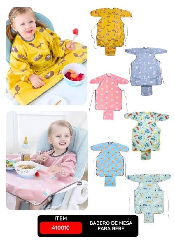 BABERO DE MESA PARA BEBE