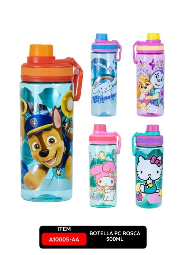BOTELLA PC ROSCA 500ML