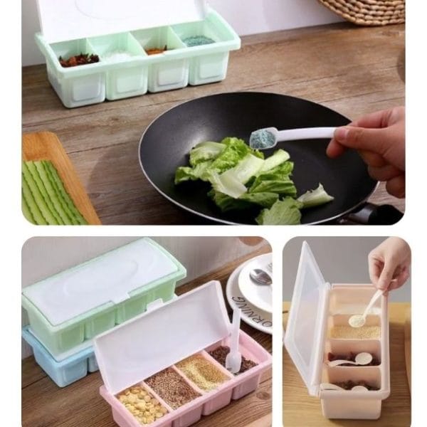 Condimentero Infantil Taper, Colores Variados, Ideal para Comidas del Bebé