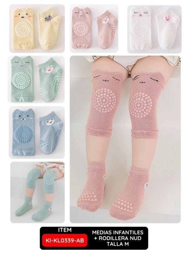 Medias Infantiles + Rodillera Nud Talla M
