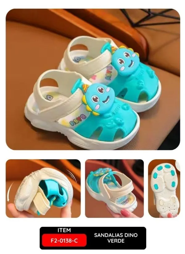 SANDALIAS DINO Honesty Verde