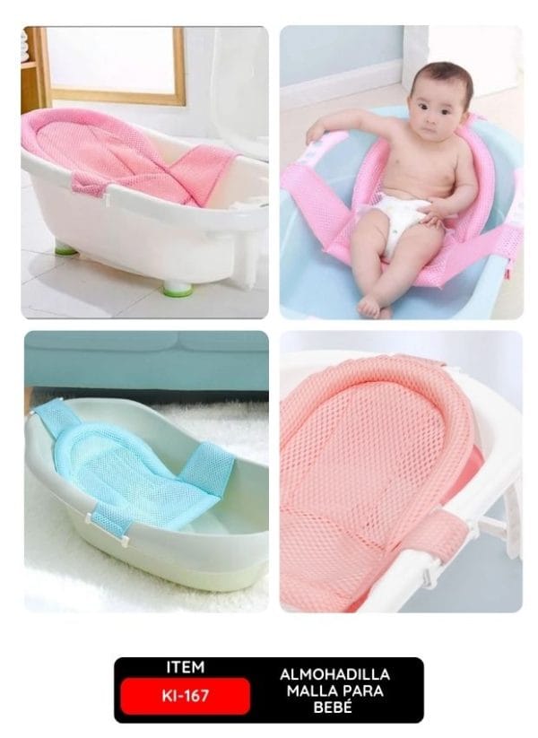 Almohadilla de Malla para Tina de Baño