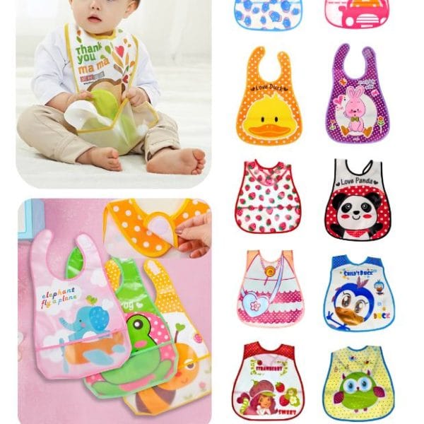 BABERO IMPERMEABLE PARA BEBE GIRL