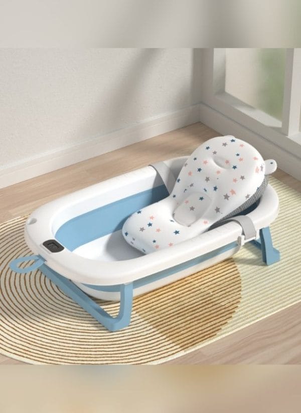 bañera plegable con termometro + cojin modelo clasico - Imagen 2