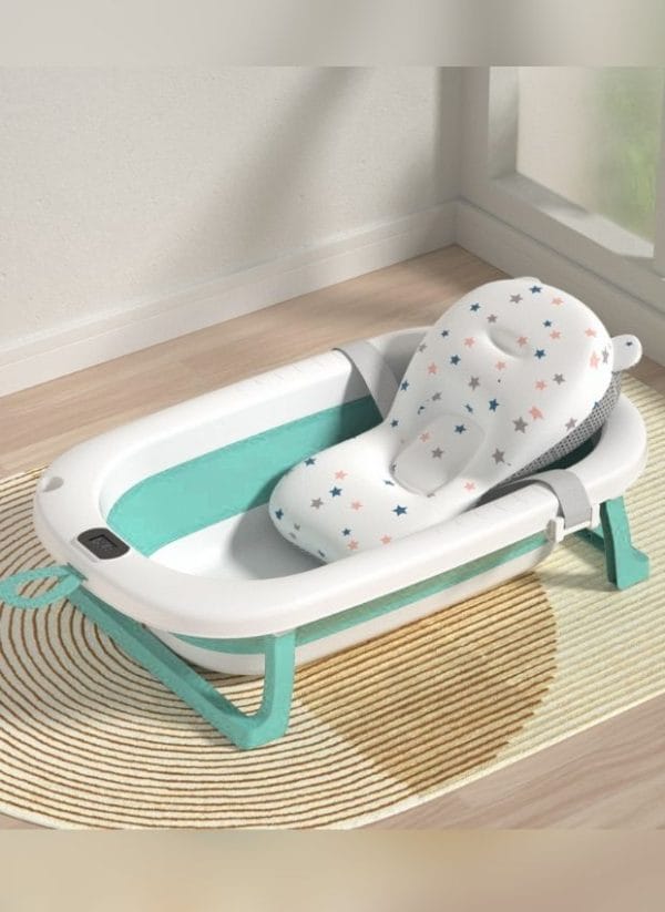 bañera plegable con termometro + cojin modelo clasico - Imagen 4