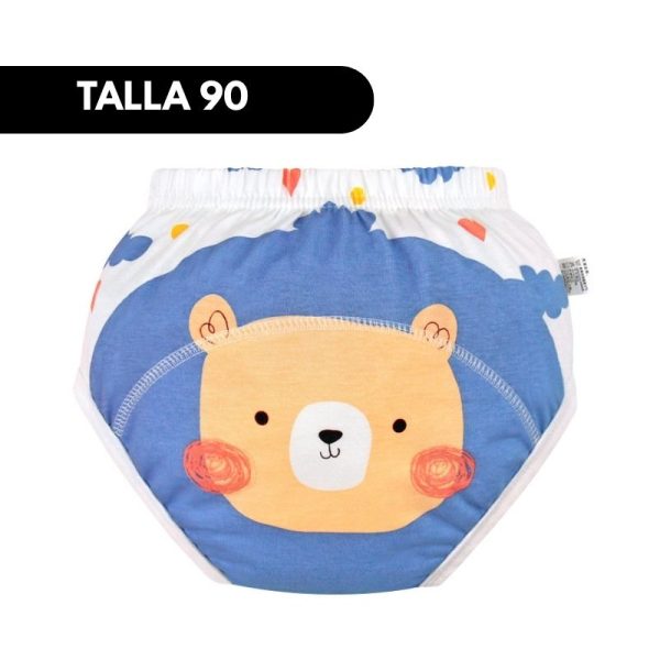 Calzon de entrenamiento animalitos mod 1 talla 90 - Imagen 11