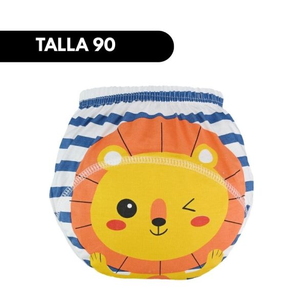 Calzon de entrenamiento animalitos mod 1 talla 90 - Imagen 7
