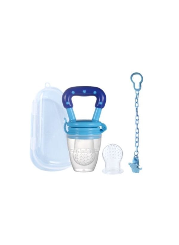Chupón Alimentador Star para Bebé en Estuche PVC – Con Repuesto y Cadena - Imagen 2