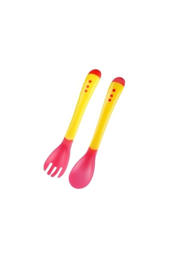 Cuchara y Tenedor Sensorial para Bebé en Bolsita – Estimulación Sensorial - Imagen 2