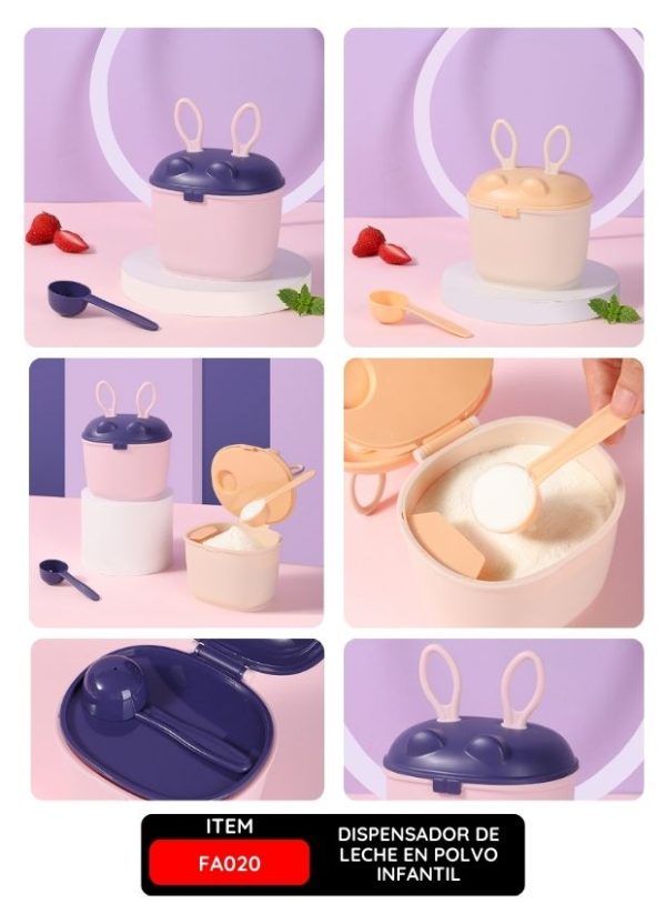 Dispensador de Leche en Polvo Infantil