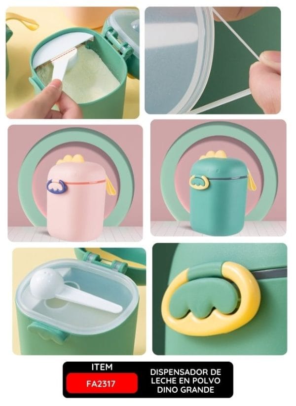 Dispensador de Leche en Polvo Dino Grande