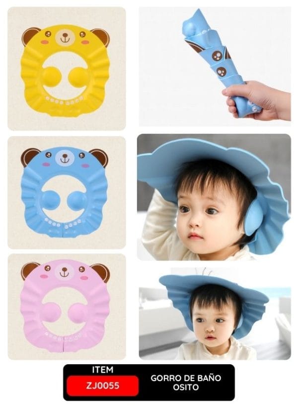 Gorro de Baño Osito