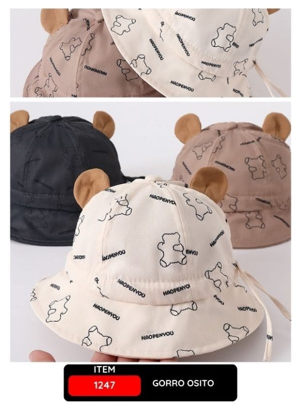 GORRO DE VERANO OSITO