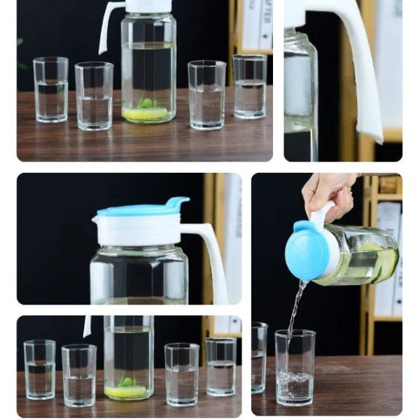 Juego de Vasos de 5 Piezas Milk
