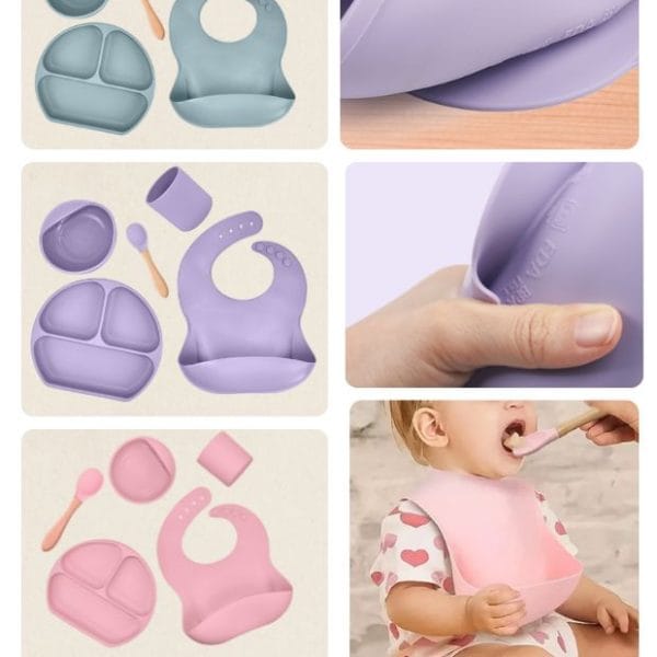 Kit de Alimentación Infantil 5 Piezas, GIR - FREE BPA