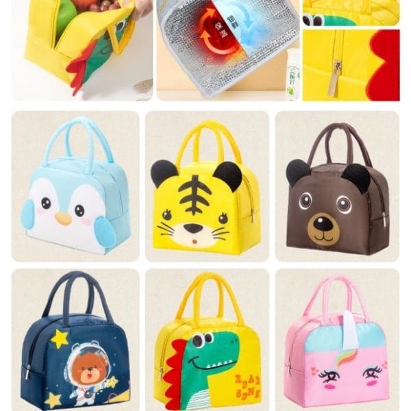 Lonchera Térmica Infantil Animalitos