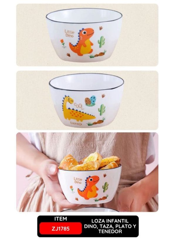 Loza Infantil Dino