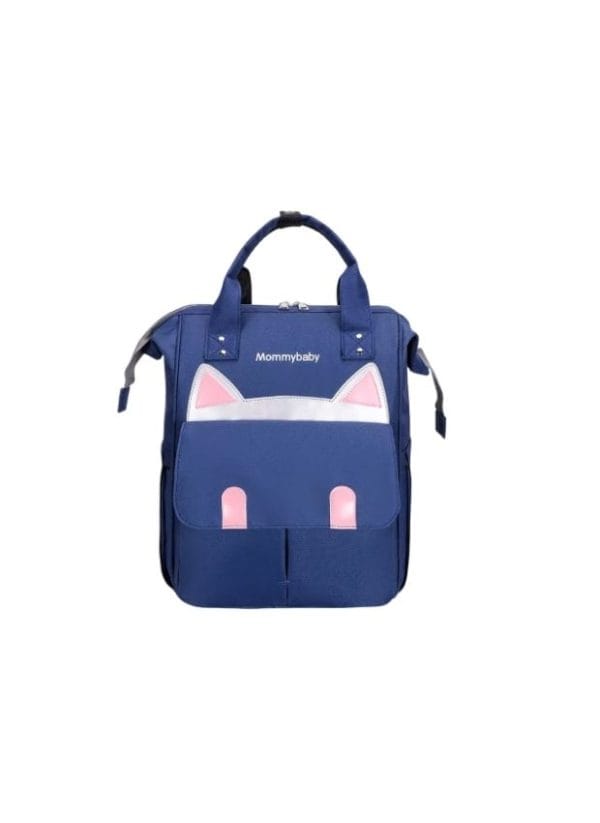 Mochila Pañalera Infantil Gato - Imagen 2