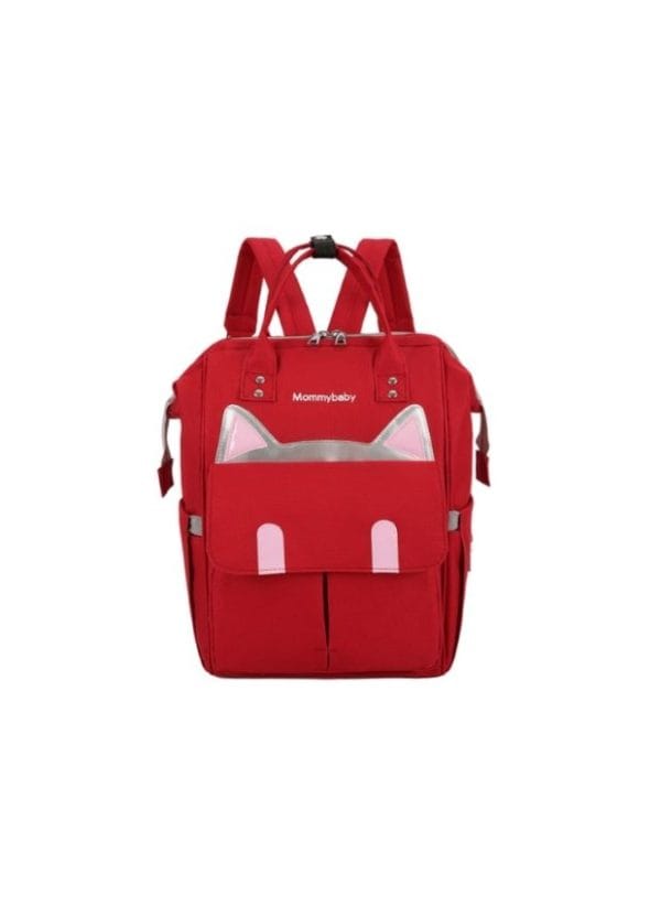 Mochila Pañalera Infantil Gato - Imagen 6