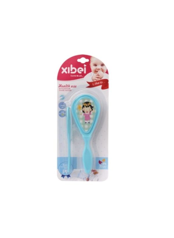 Set de Peines Xibei para Bebé con Diseño Suave y Colores Variados - Imagen 4