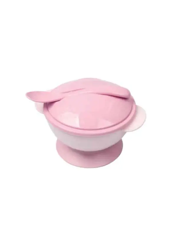 Plato Antideslizante para Bebé con Cuchara - Imagen 2