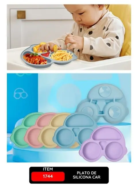 PLATO DE SILICONA CAR