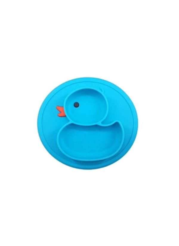 Plato Infantil de Silicona Pato,Perfecto para Bebé - Imagen 3