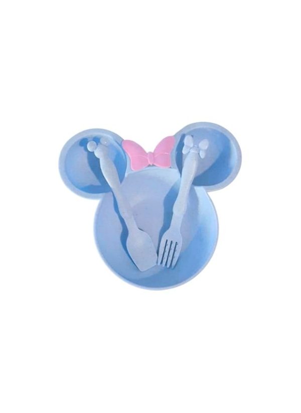 Plato Infantil Mini Mat, Solo Color Rosado, Ideal para Bebé, Diseño Suave y Seguro - Imagen 6