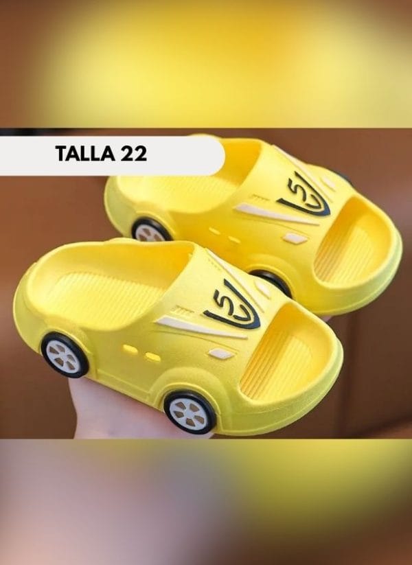 SANDALIA CAR AMARILLO  (TALLA 22 -37) - Imagen 2