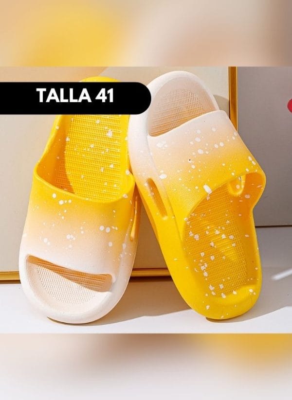 SANDALIA MANCHITAS AMARILLO TALLA 20 - 41 - Imagen 23