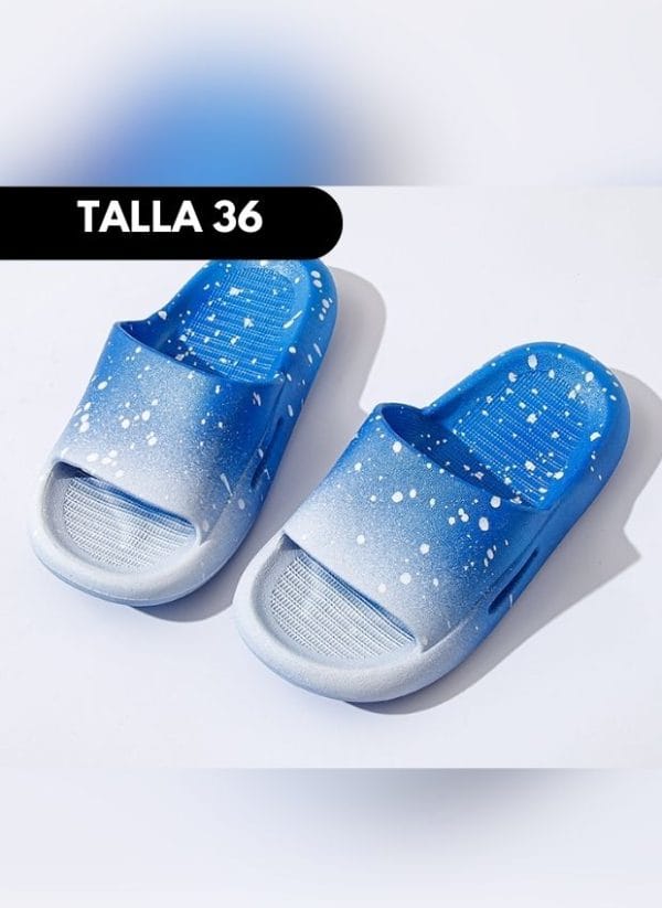 SANDALIA MANCHITAS AZUL TALLA 20 - 41 - Imagen 18