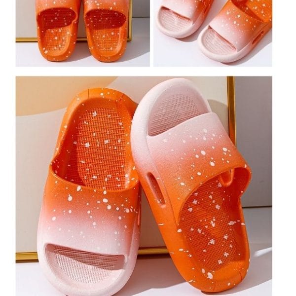 SANDALIA MANCHITAS NARANJA TALLA 20 - 41