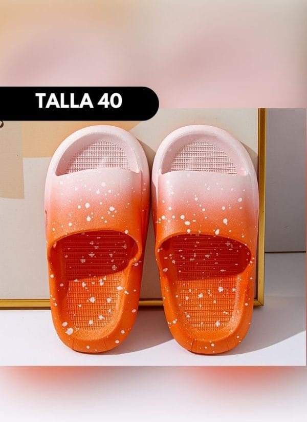 SANDALIA MANCHITAS NARANJA TALLA 20 - 41 - Imagen 22