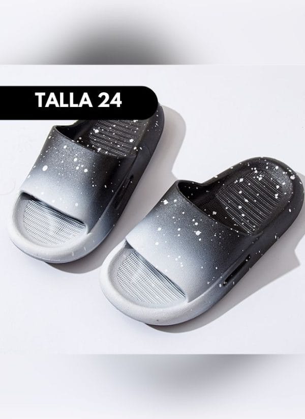 SANDALIA MANCHITAS NEGRO TALLA 20 - 41 - Imagen 6