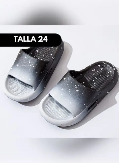 SANDALIA MANCHITAS NEGRO TALLA 20 - 41 - Imagen 6