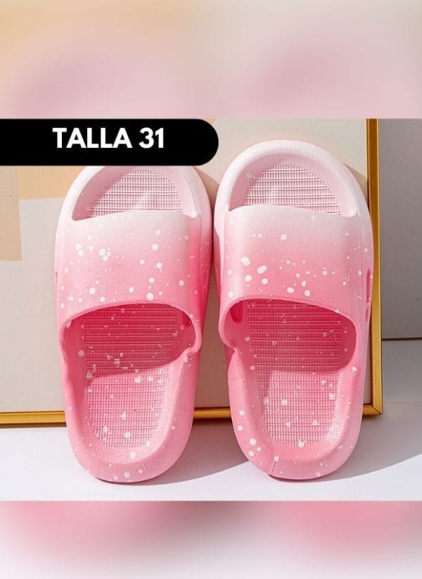 SANDALIA MANCHITAS ROSADO TALLA 20-41 - Imagen 13