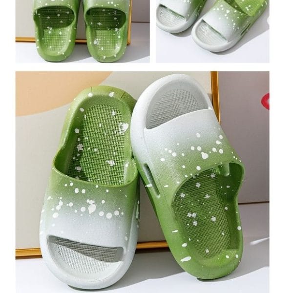 SANDALIA MANCHITAS VERDE TALLA 20 - 41