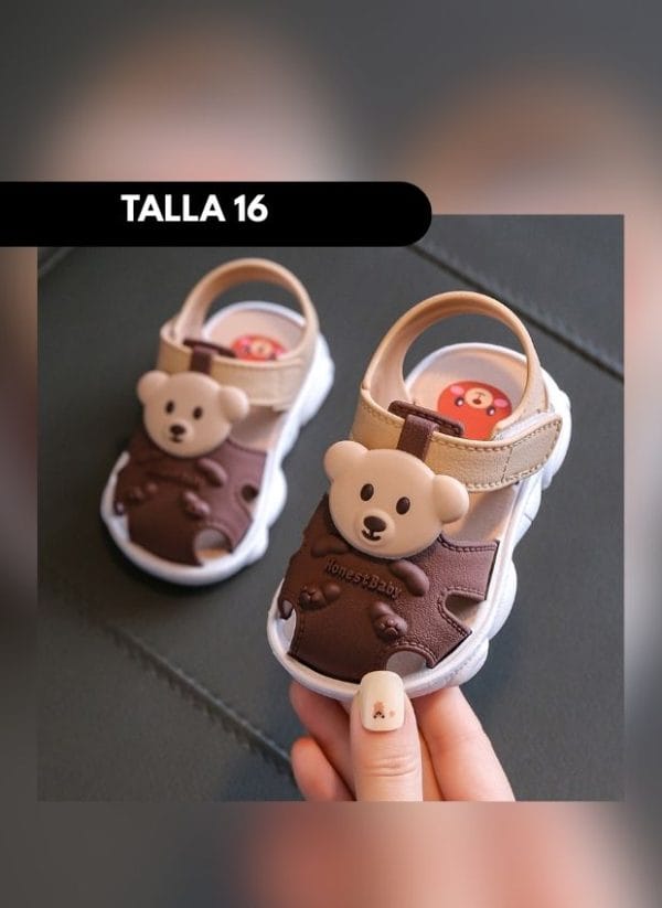 Sandalia Osito Marron - Imagen 3