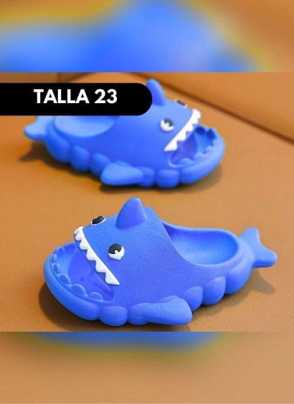 SANDALIA TIBURON SIN CORREA AZUL TALLA 22 - 35 - Imagen 3