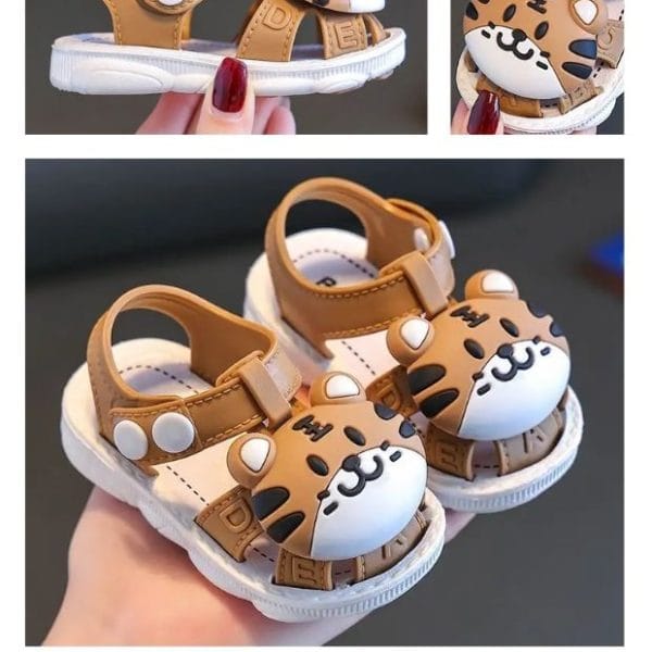 SANDALIA TIGRE MOD 2 MARRON  (TALLA 16 - 25)