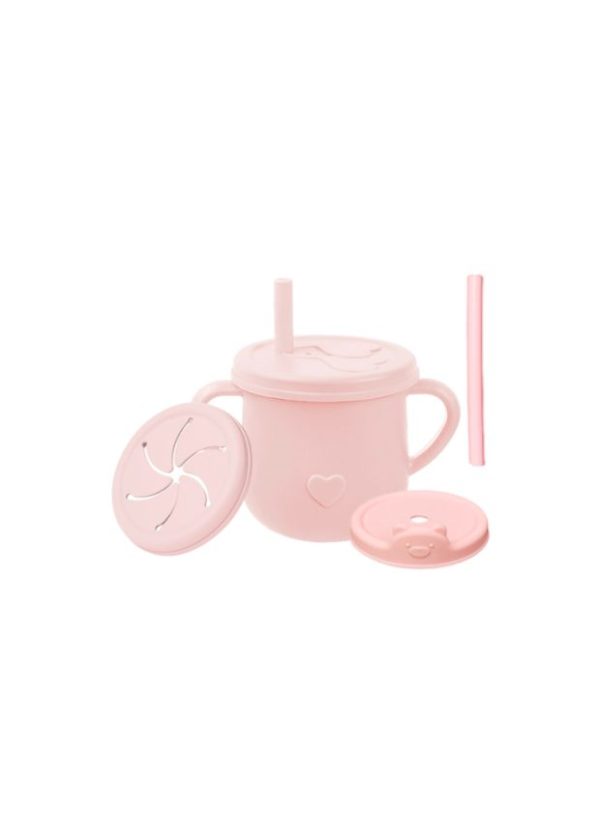 Taza Infantil Ben con 3 Tapas de Silicona, Ideal para Bebé y Niños Pequeños - Imagen 3