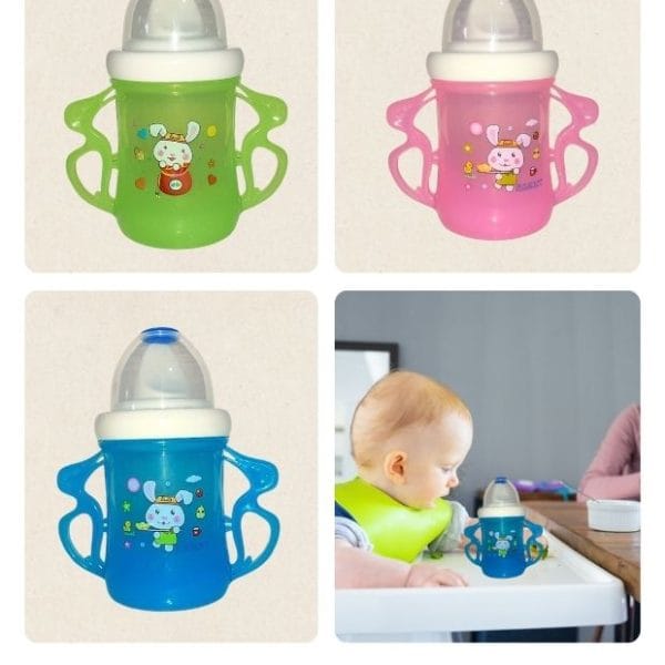 Tomatodo Infantil con Pico de Pato y Diseño de Conejito para Bebé