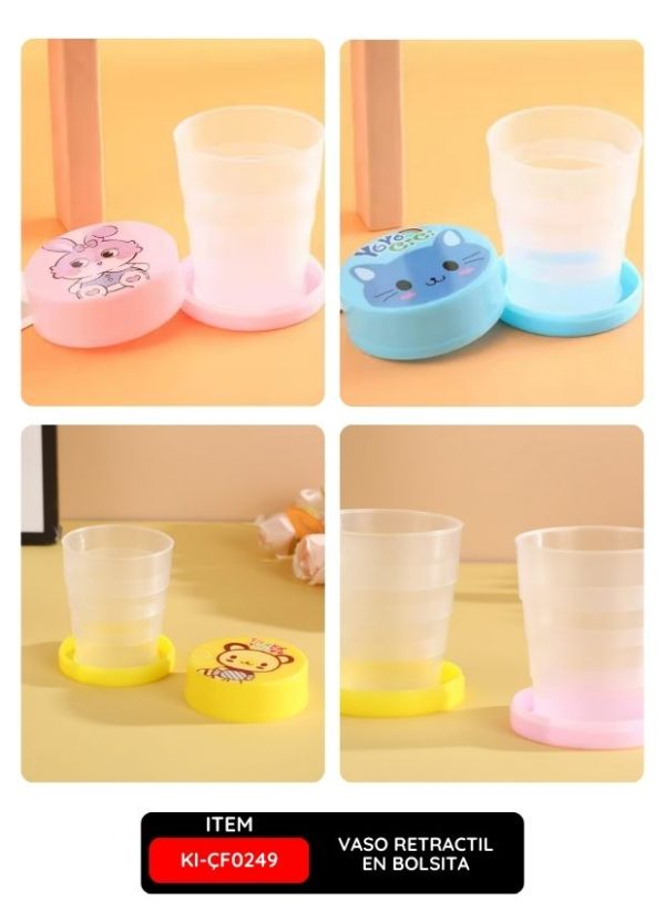 VASO RETRACTIL EN BOLSITA