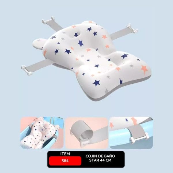 COJIN DE BAÑO STAR DE 44 CM