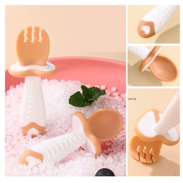 Set de Cuchara y Tenedor Infantil AXS Mod 2