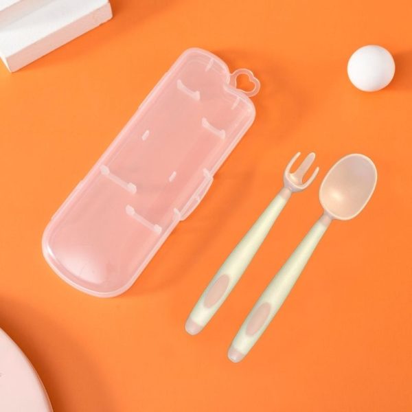 Cuchara Ergonómica Twist para Bebé en Estuche, Material PVC - Imagen 6