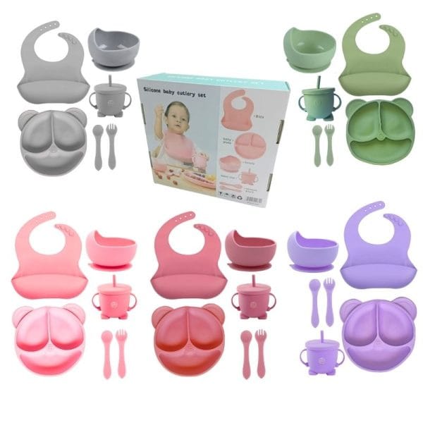 KIT DE ALIMENTACION OSITO 6 PZ EN CAJITA