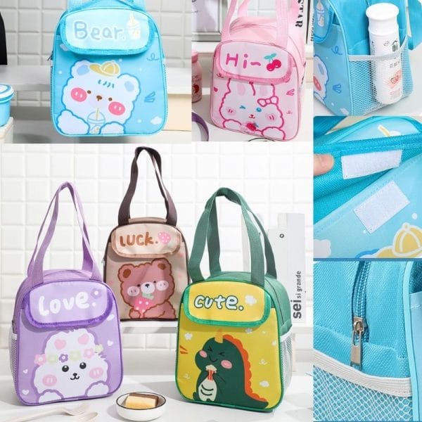 Lonchera Infantil Térmica Osito Mod 1