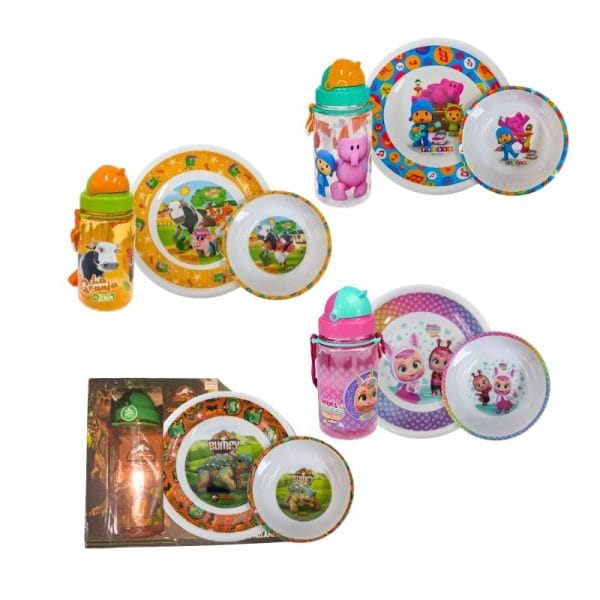 SET DE MELAMINE CON TOMATODO